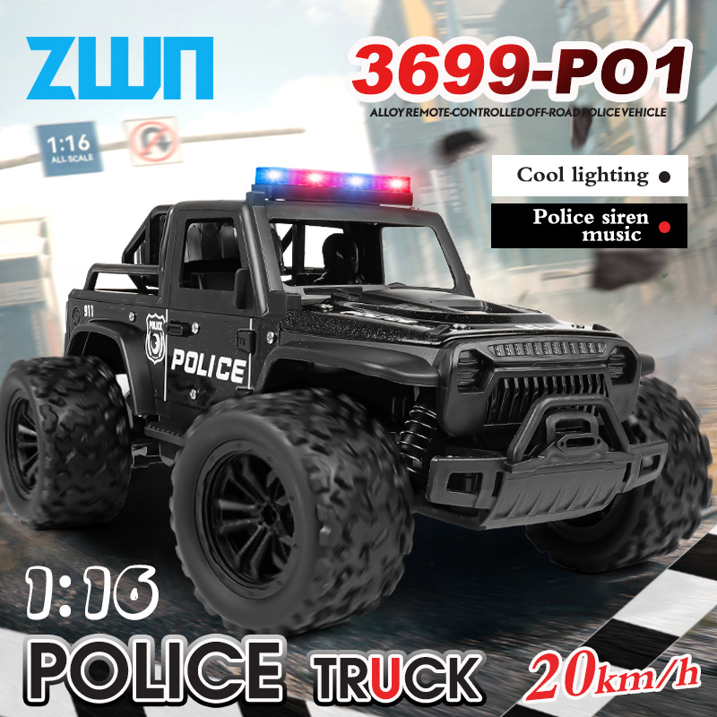Rc Hobby Horizon - ZWN 1:16 Legering Hoge Snelheid Off-Road