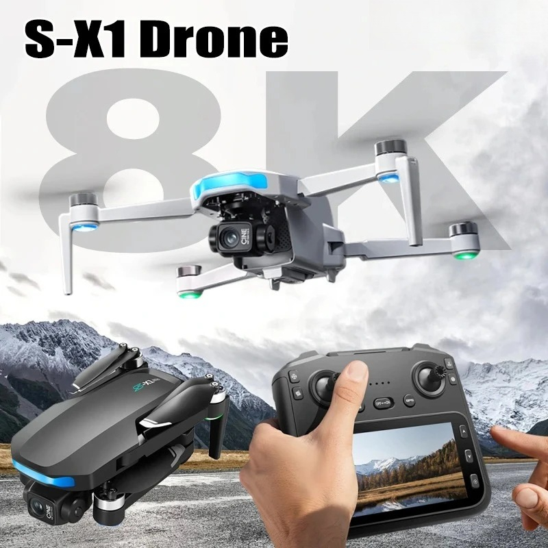 Rc Hobby China - Originele S-X1 Drone 8K HD Professionele