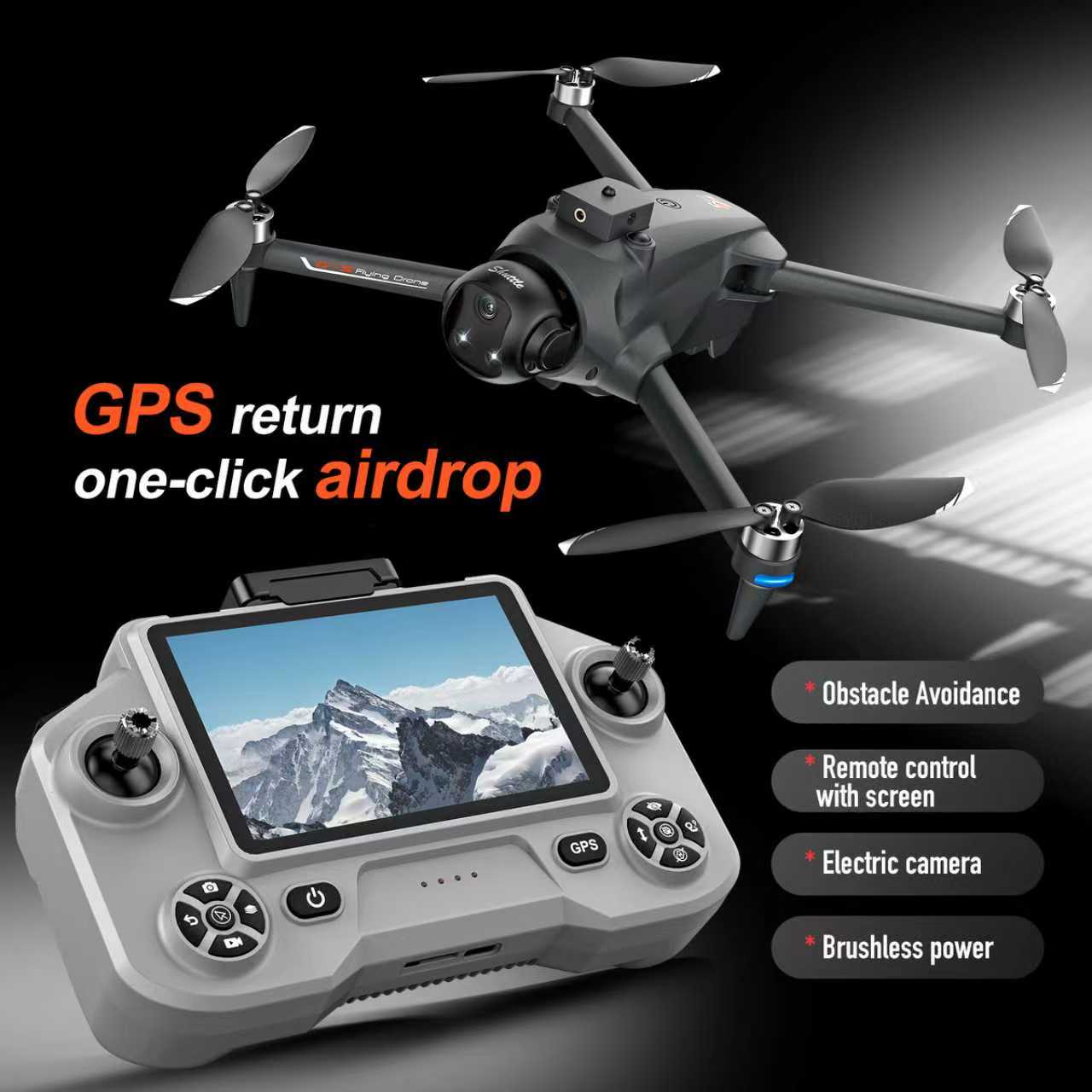 Rc Hobby China - YL059 FPV GPS Quadcopter Drone 8K
