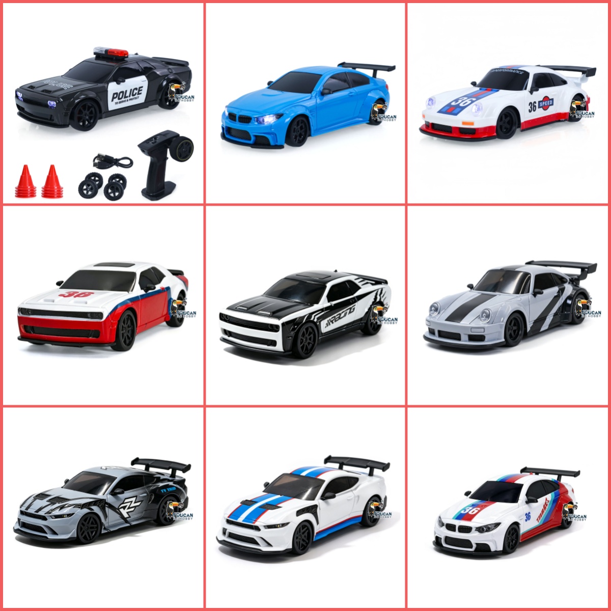 Nieuwe 1/36 RC Drift Auto 3611 - Rc Hobby Horizon recensie en prijs