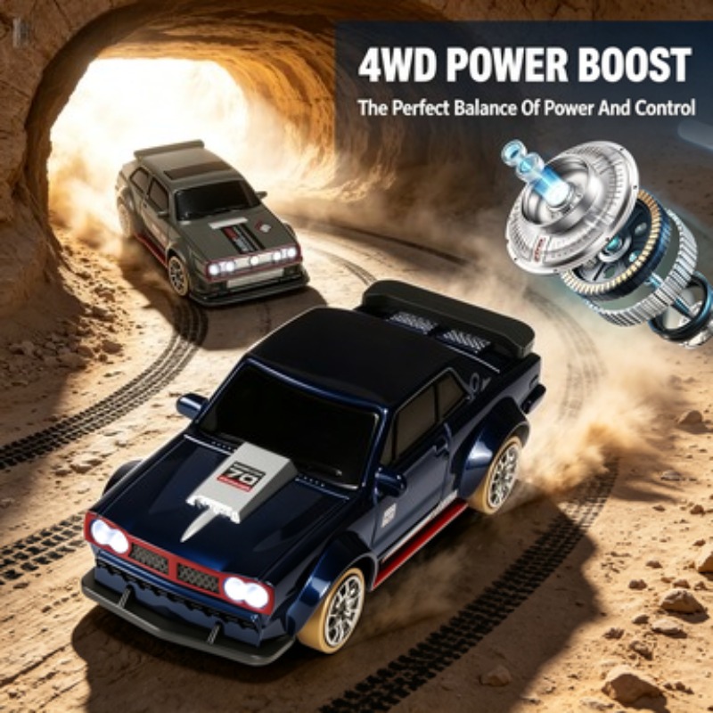 1:63 4WD RC Drift Auto met Vol - Rc Hobbies recensie en prijs
