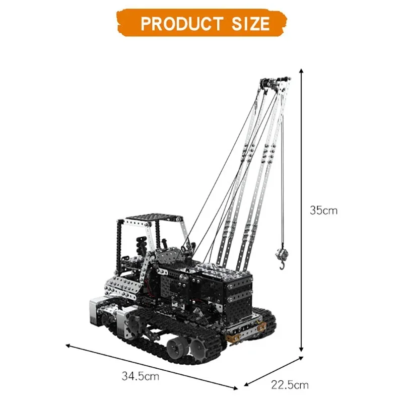 DIY Metal RC Kraan Elektrische - Rc Hobbies recensie en prijs