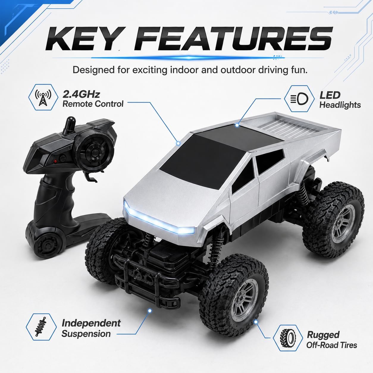 1:18 RC auto met afstandsbedie - Rc Hobby Horizon recensie en prijs