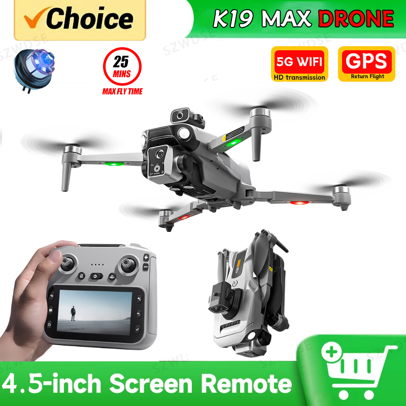 2026 K19 MAX GPS Drone Cam Vis - Rc Hobby China recensie en prijs