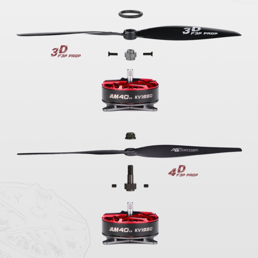 T-Hobby AM40 V2 3D/4D 2-3S Kra - Rc Hobbies recensie en prijs